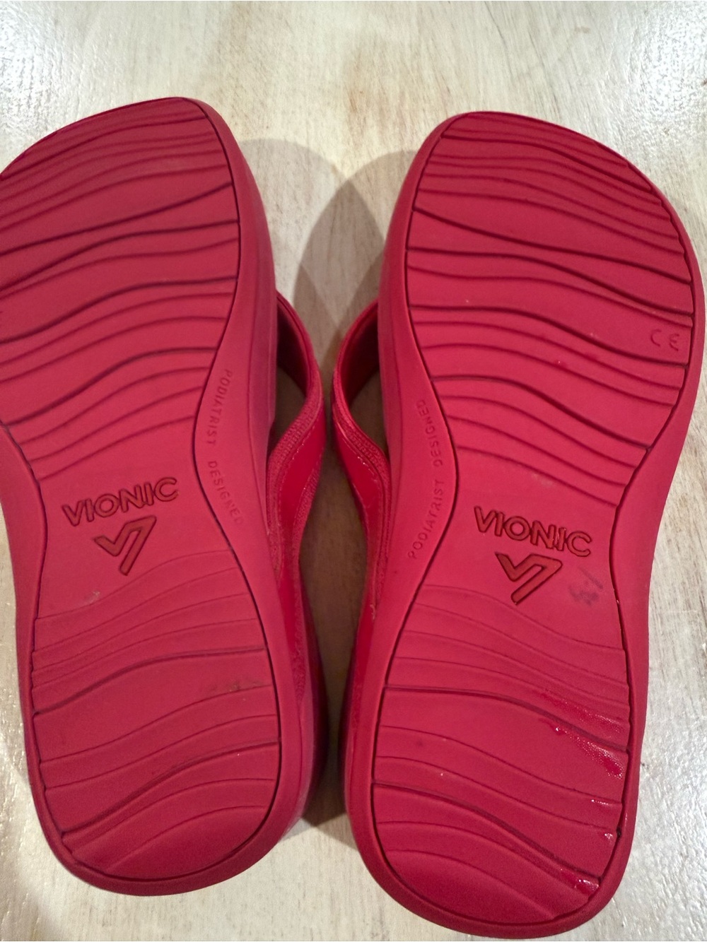 Vionic High Point Pink Women’s Size 7  Flip Flop Sandals - Picture 5 of 7